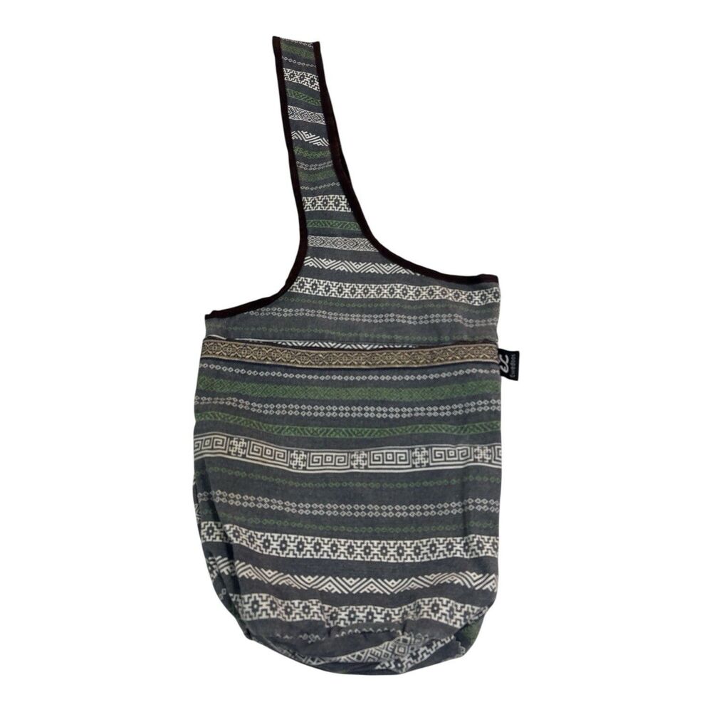 Ewedoos Yoga Mat Bag Multicolor Canvas Lined Outside & Inside Pocket
